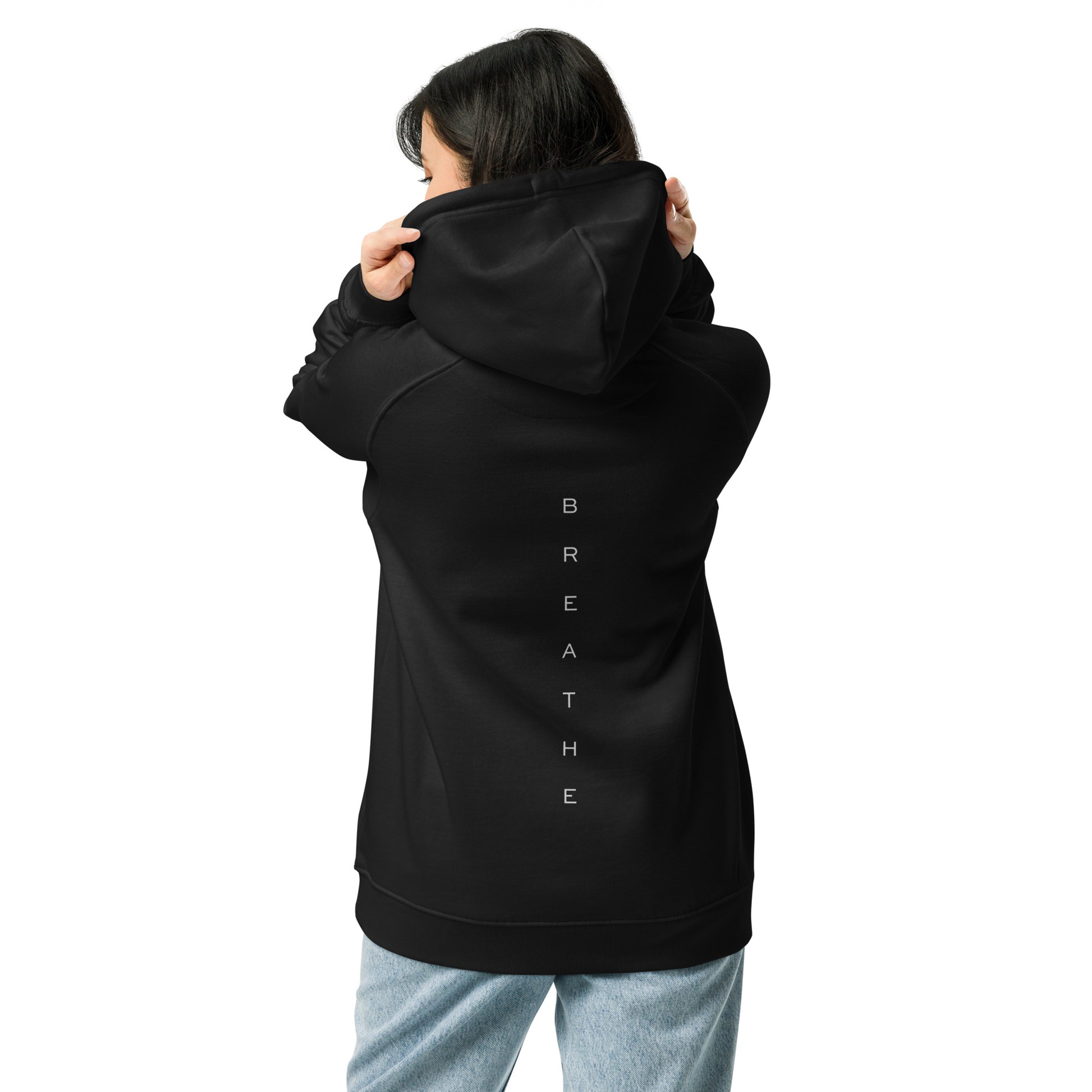 Breathe yoga gym Oversized Cotton Hoodies - summer Fridays 2025 cute slushes casual wear