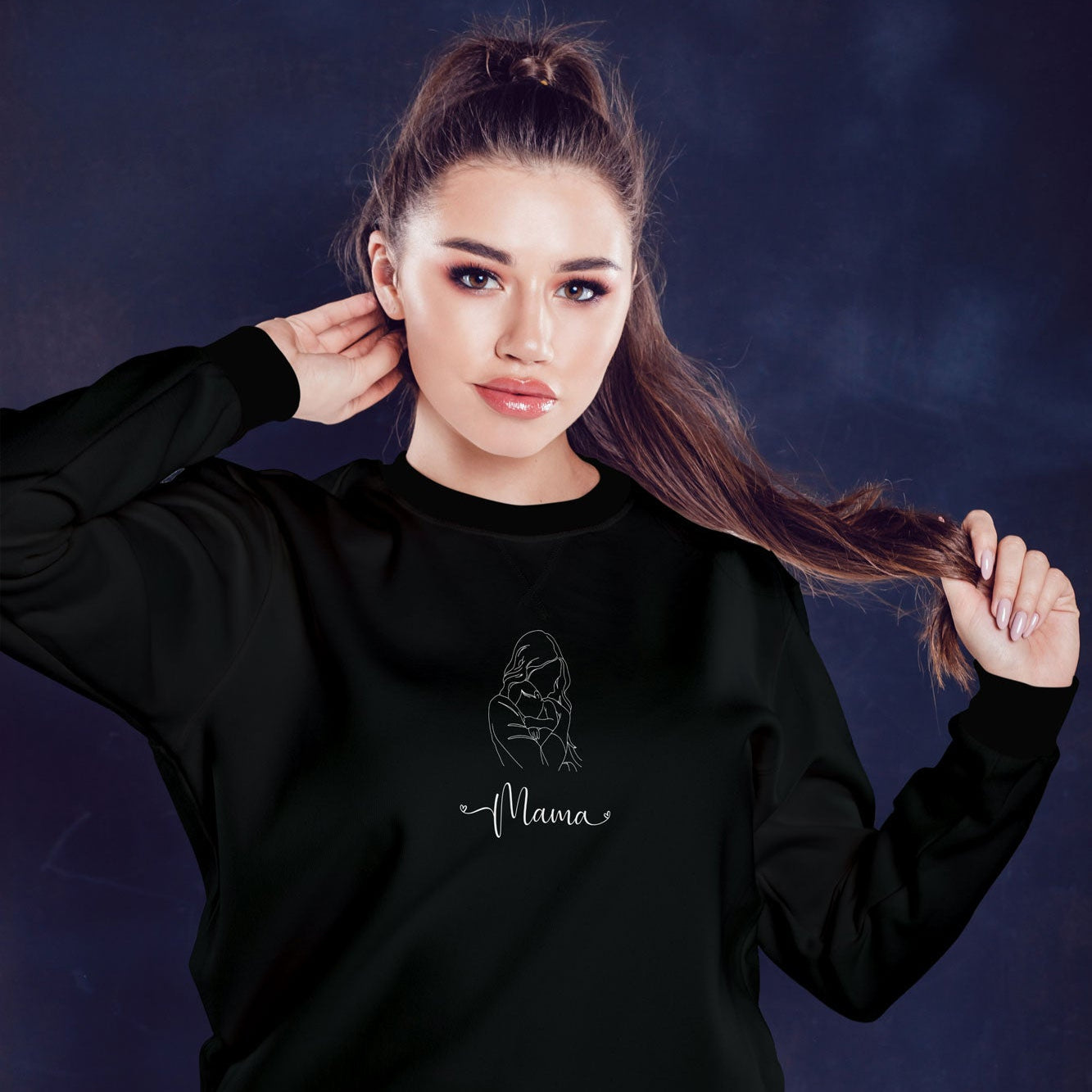  mama mom cotton sweatshirts women - cute slushes