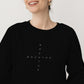 organic embroidery sweatshirt breathe