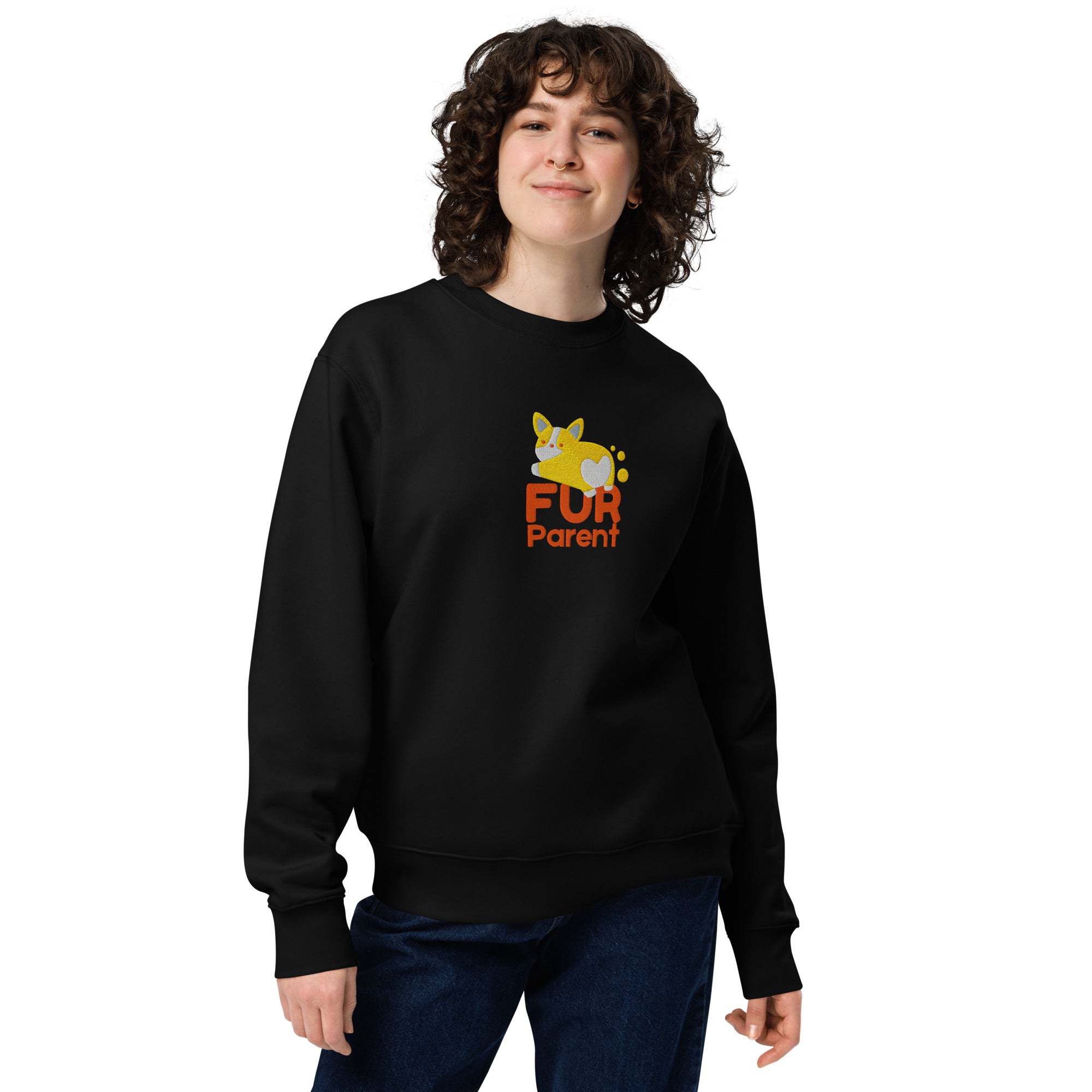 Custom Dog Lover Embroidered  cotton sweatshirts women - cute slushes