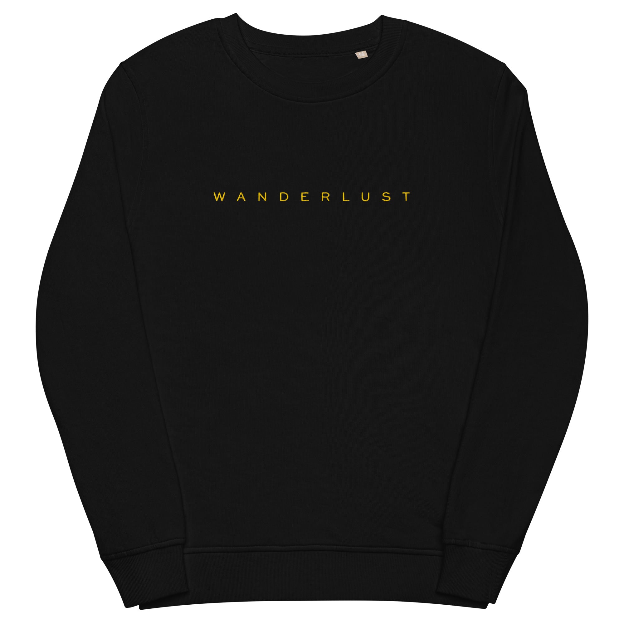 Wanderlust Unisex organic sweatshirt